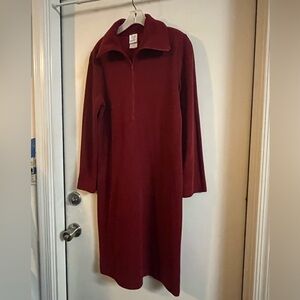 Weekenders red knit Long Sleeve Dress